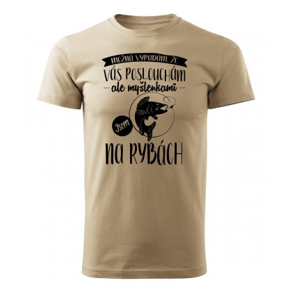 Myšlenkami jsem na rybách